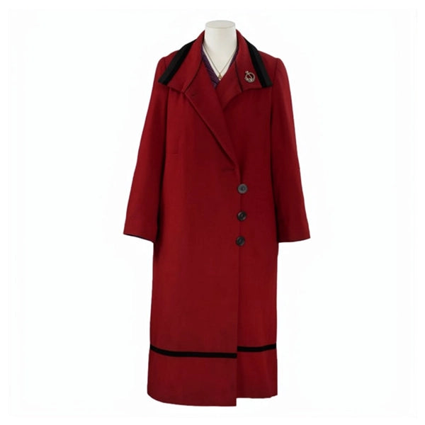 Kerry Condon The Banshees of Inisherin Red Wool Coat