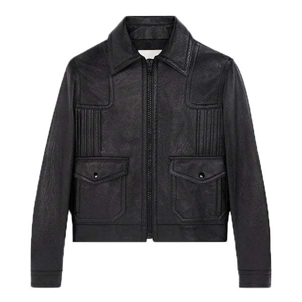 Kraven the Hunter Aaron Taylor Johnson Leather Jacket
