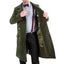 Matt Smith Doctor Who Green wool Coat