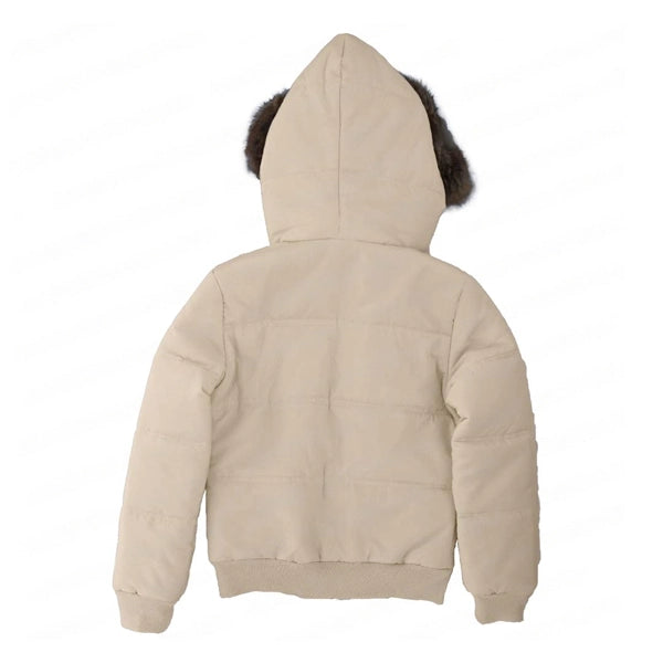 Megan Fox Puffer Jacket with Hood