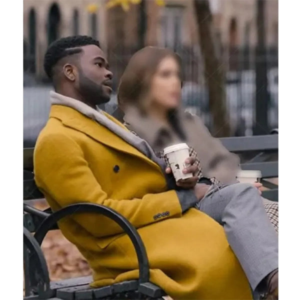 Partner Track Bradley Gibson Yellow Wool Coat