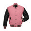 Pink And Black Letterman Jacket
