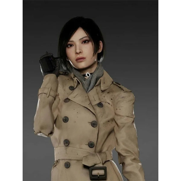 Resident Evil 2 Ada Wong Beige Coat