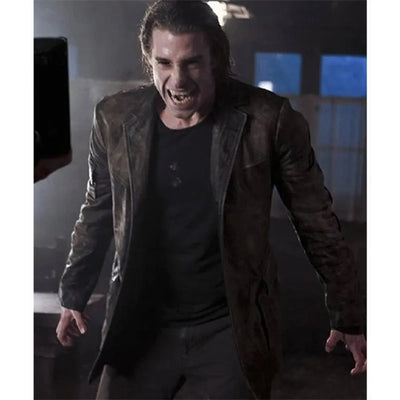 Scott Speedman Underworld Evolution Brown Leather Jacket
