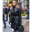Second Act Jennifer Lopez Black  Coat
