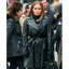 Second Act Jennifer Lopez Black Leather Coat
