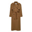 Selena Gomez Brown Trench Coat