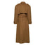Selena Gomez Brown wool Coat