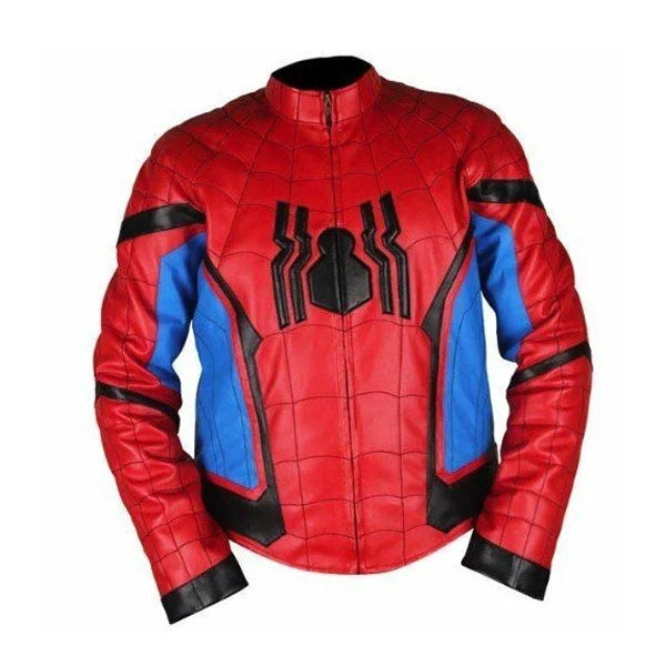 Spiderman Homecoming Leather Jacket