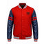 Spiderman Red And Blue Varsity Jacket