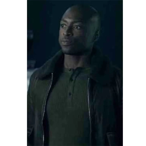 Superman And Lois Wole Parks Black Jacket