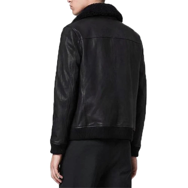 Superman And Lois Wole Parks Black Leather Jacket