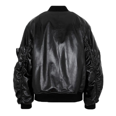 The Kardashians Black Leather Jacket
