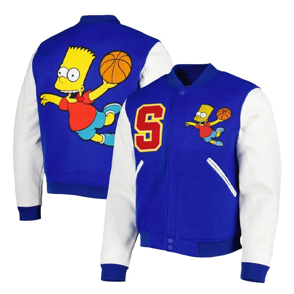 The Simpsons Homer Simpson Varsity Jacket