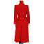 Where on Earth Is Carmen Sandiego Women Red Wool Coat