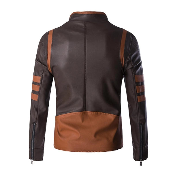 Wolverine brown leather jacket