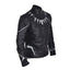 avengers black panther leather jacket