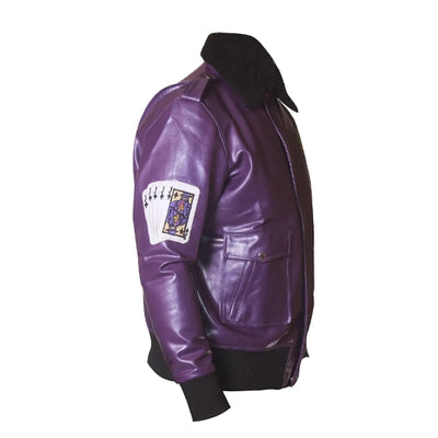 Batman Joker Goon Purple Jacket