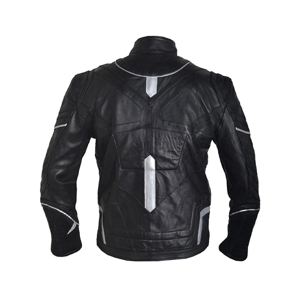 black panther leather jacket