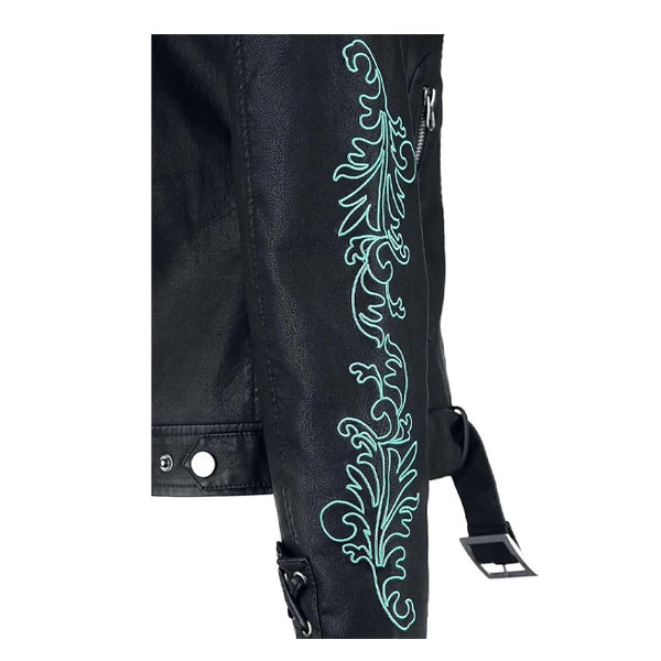 death eater black biker jacket