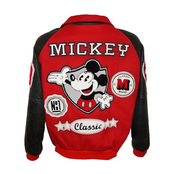 Mickey Mouse Varsity Jacket