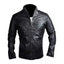 superman black leather jacket
