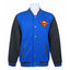 superman blue varsity jacket